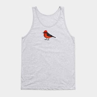 Vermillion Flycatcher Tank Top